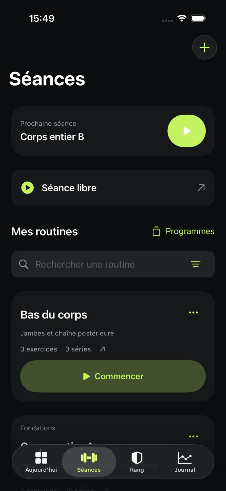 Bibliothèque de routines dans Aven